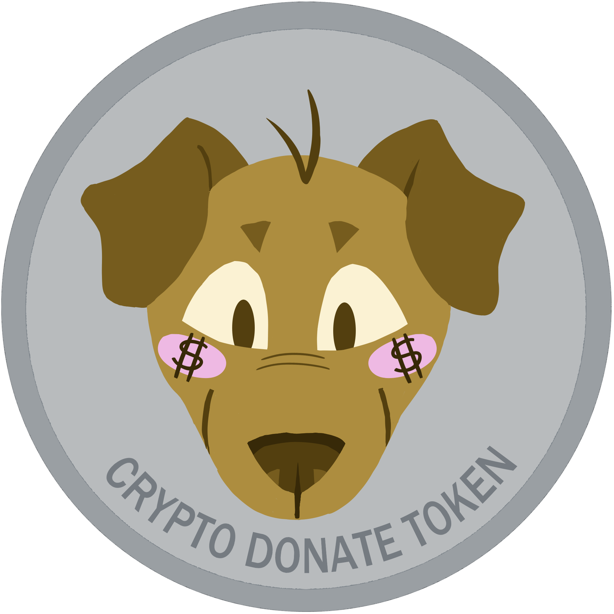 Crypto donate button (96) foto